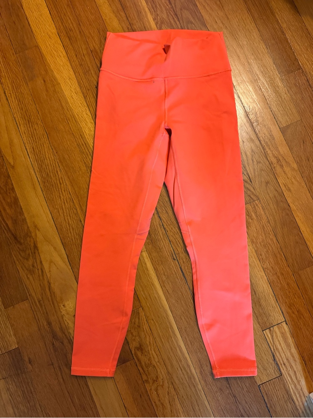 Fabletics Bright Coral High-Waist Leggings
